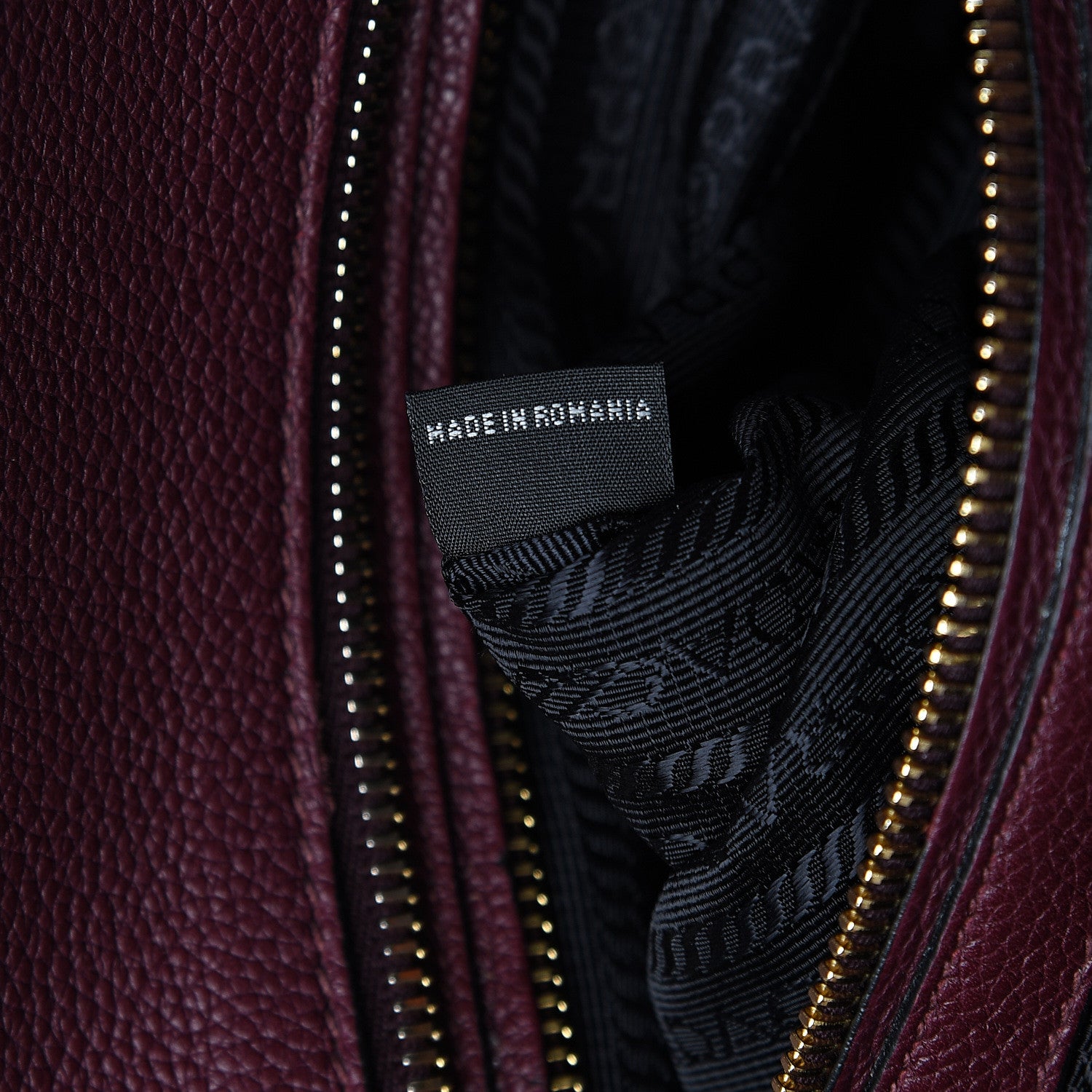 Prada Vitello Daino Tote Granato 6 of 14