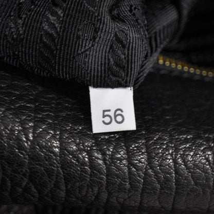 Prada Cervo Deerskin Messenger Bag Nero Black 8 of 9