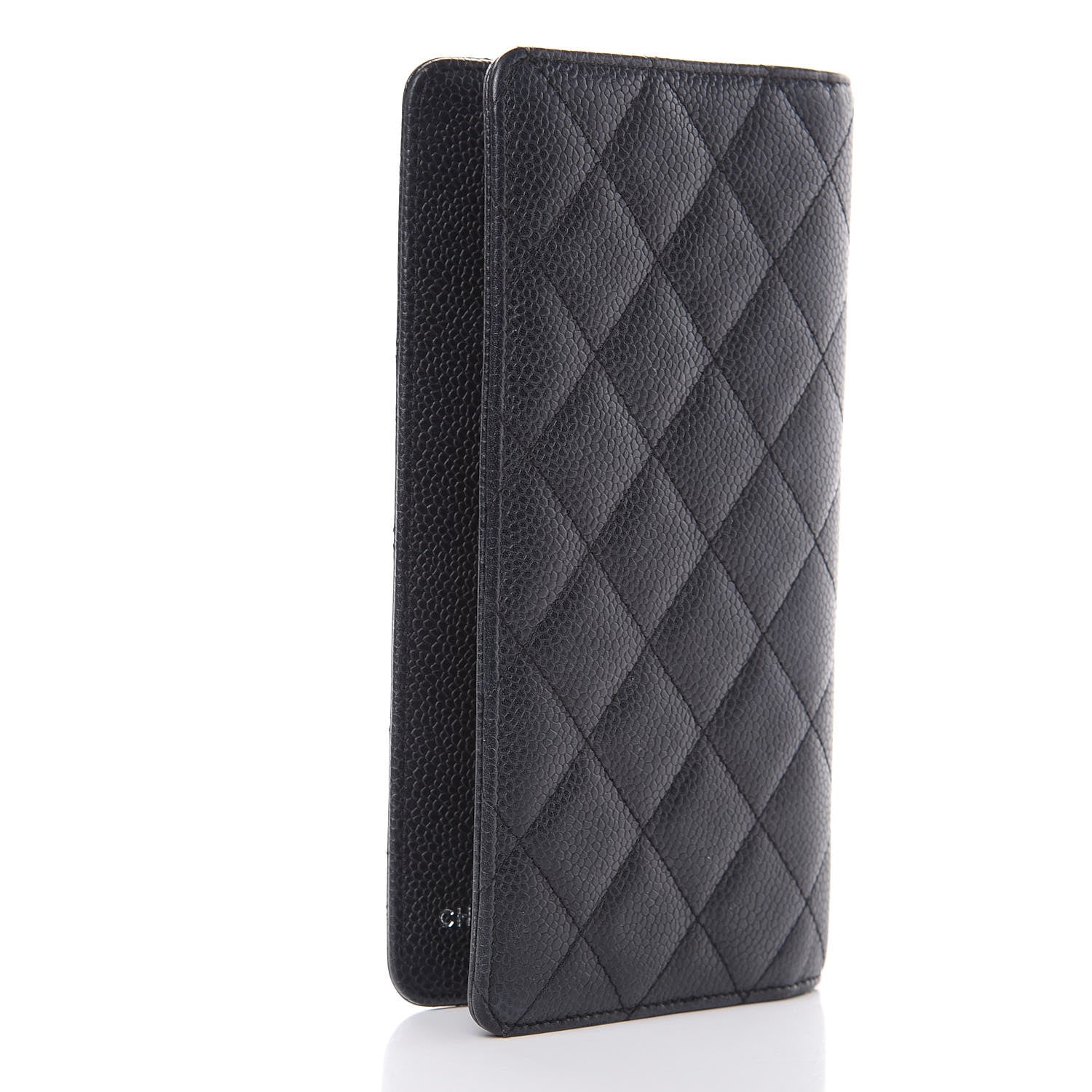 Chanel Caviar Quilted Medium Agenda Cover Black 3 of 9