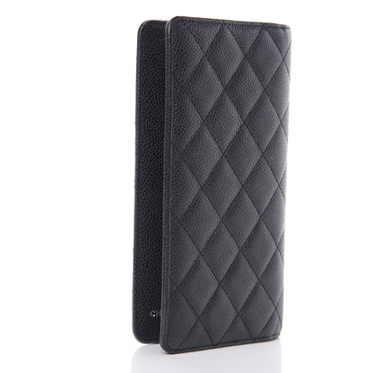 Chanel Caviar Quilted Medium Agenda Cover Black 3 of 9