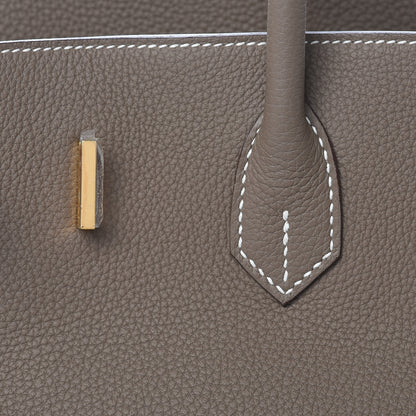 Hermes Togo Birkin 40 Etoupe 24 of 39