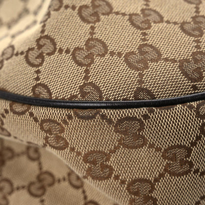 Gucci Monogram Medium Sukey Hobo Dark Brown 8 of 13