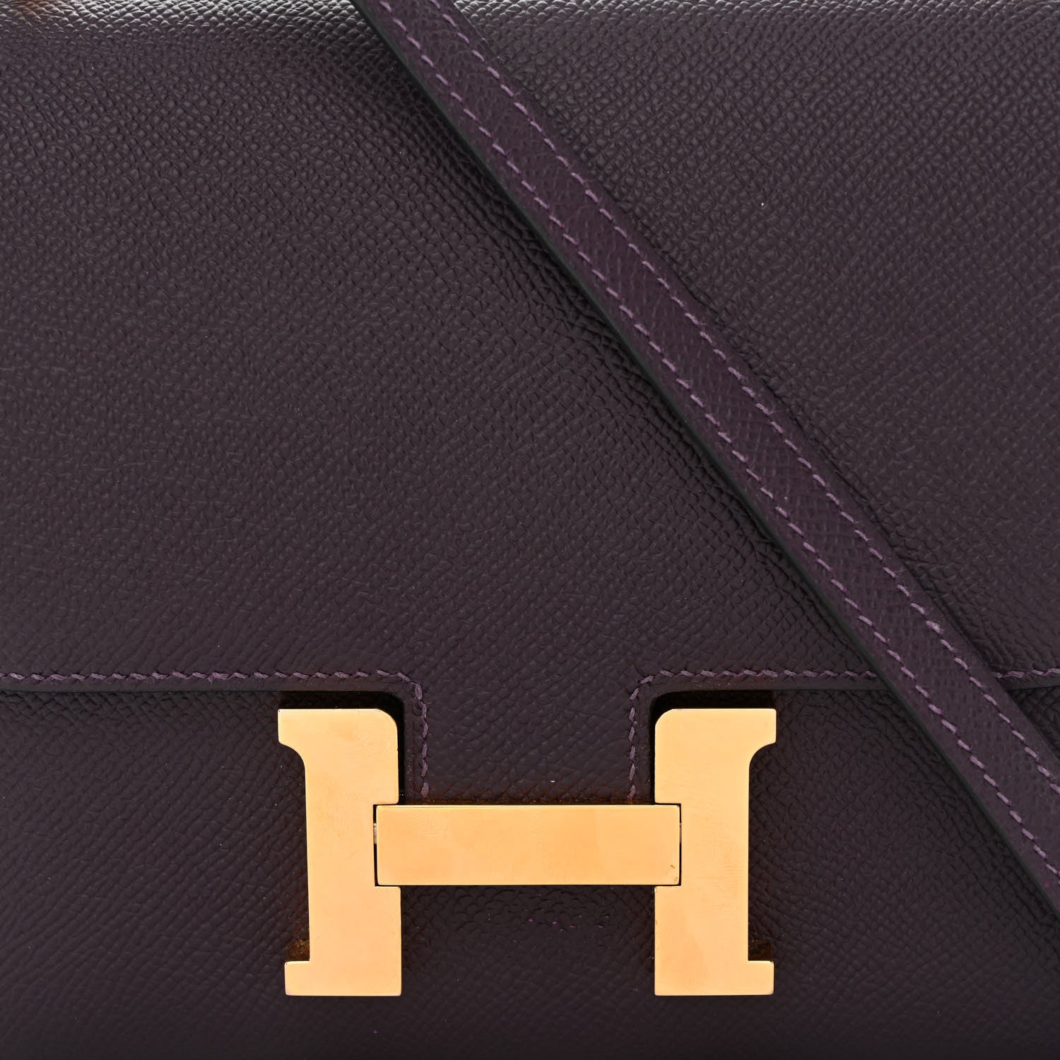Hermes Evercolor Constance 18 Raisin 9 of 11