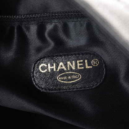 Chanel Caviar Large CC Shoulder Bag Black 7 of 7