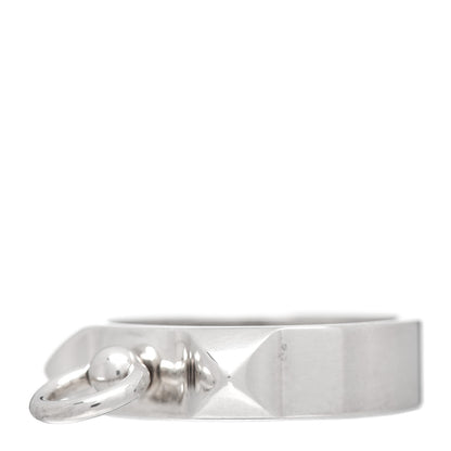 Hermes Sterling Silver PM Collier De Chien Ring 51 5.75 3 of 5