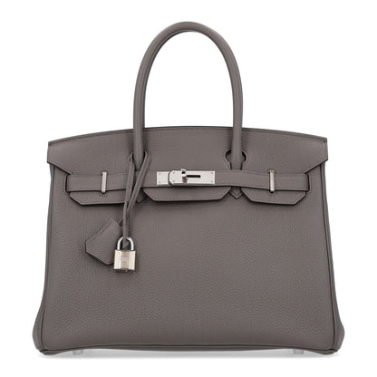 Hermes Togo Birkin 30 Etain 1 of 10