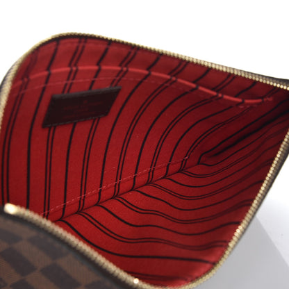 Louis Vuitton Damier Ebene Neverfull MM GM Pochette 5 of 7