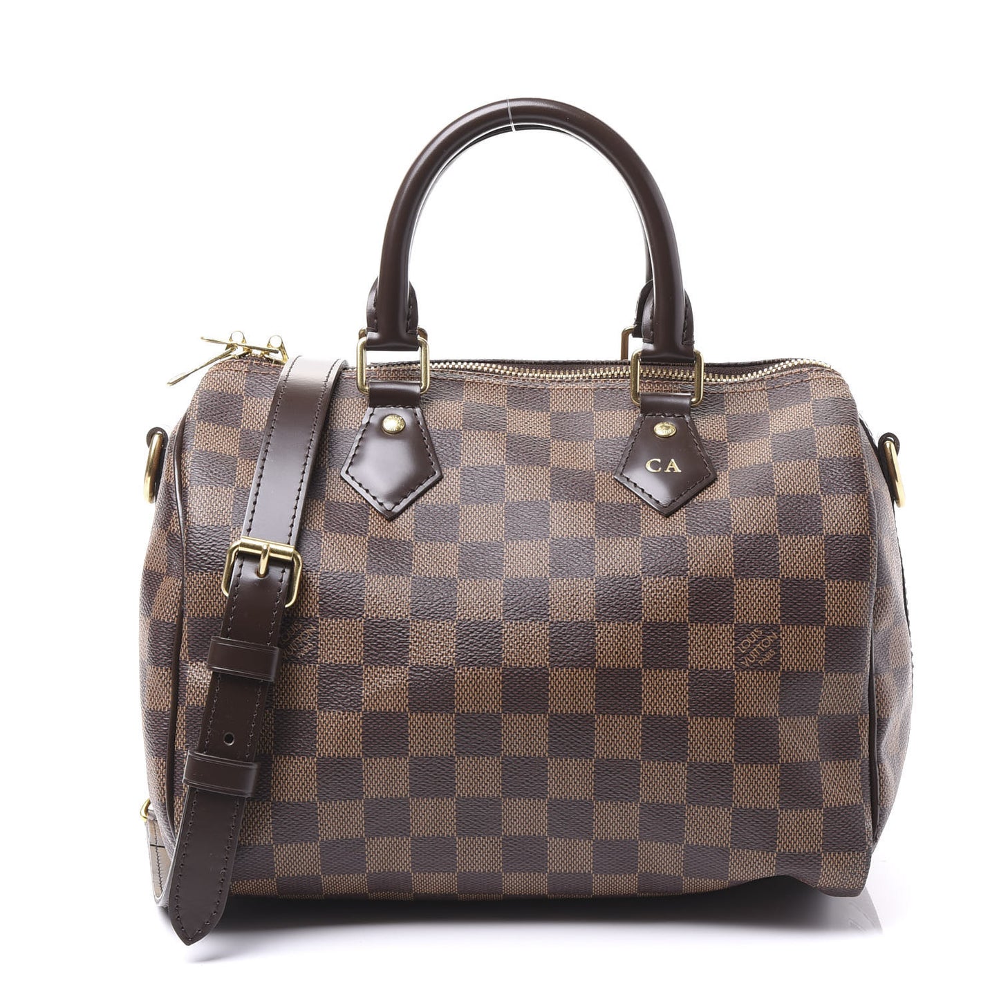 Damier Ebene Speedy Bandouliere 25