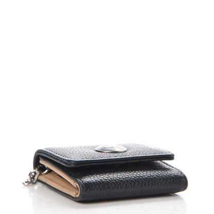 Chanel Caviar Photo Holder Key Chain Bag Charm Black 4 of 10