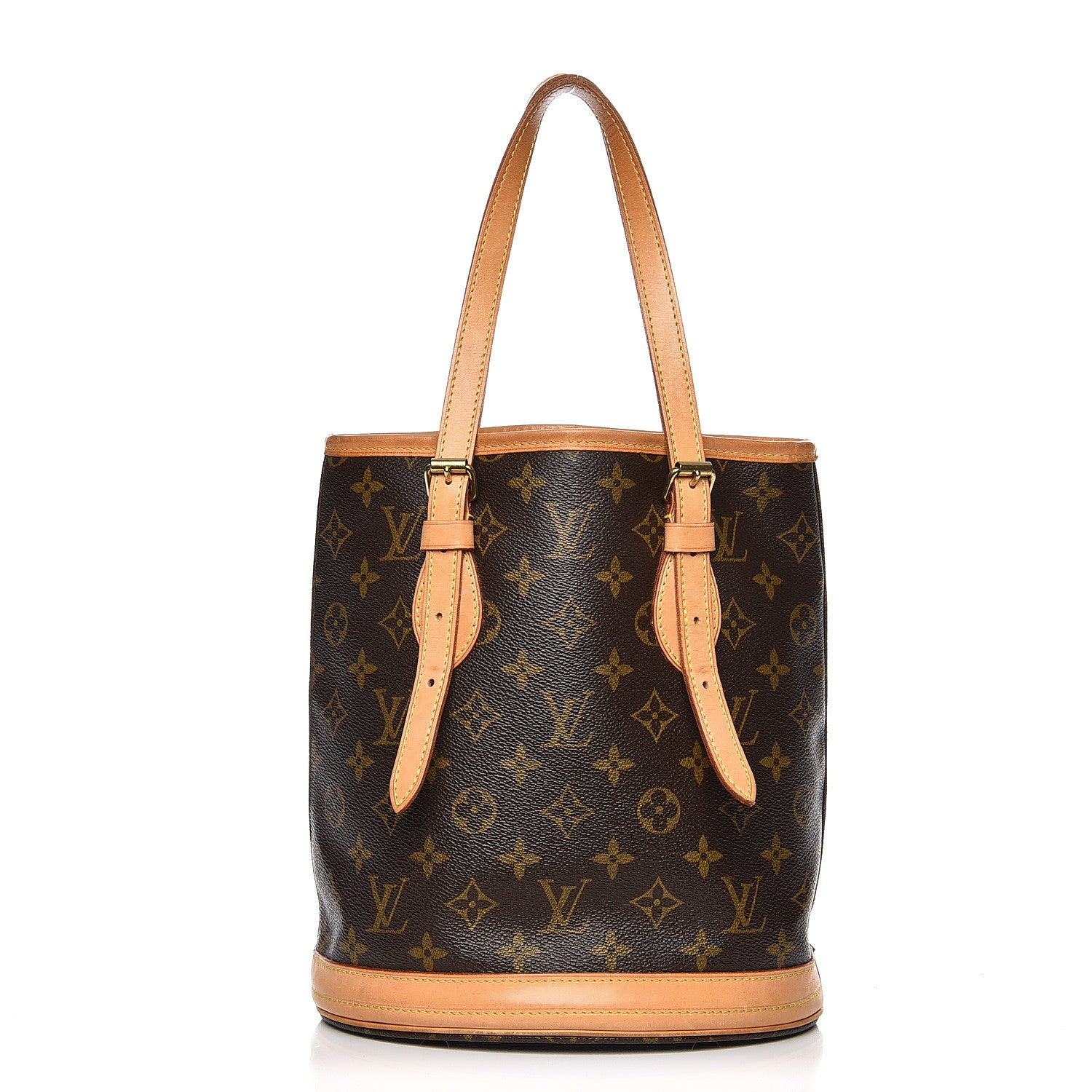 Louis Vuitton Monogram Petit Bucket 23 1 of 11