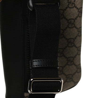 Gucci GG Supreme Monogram Belt Bag Black 12 of 13