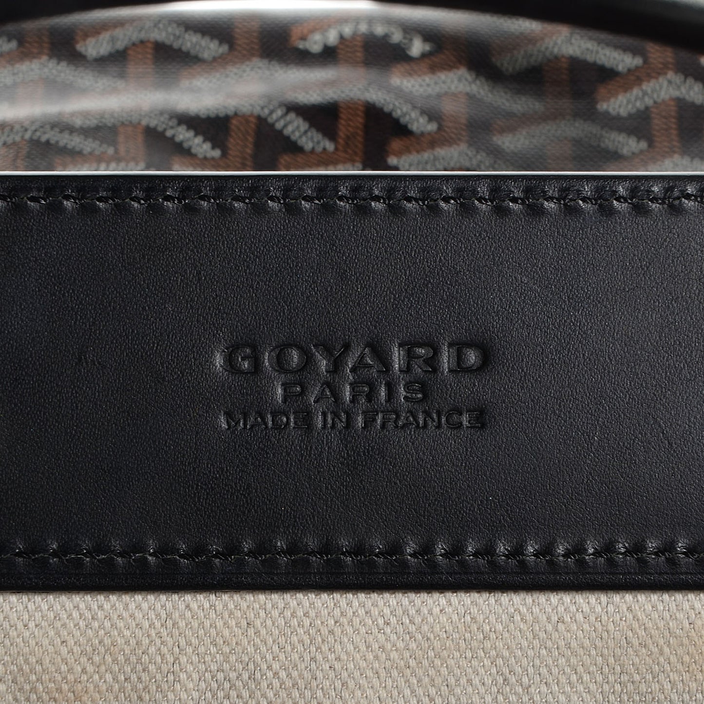 Goyardine Bellechasse GM Tote Black