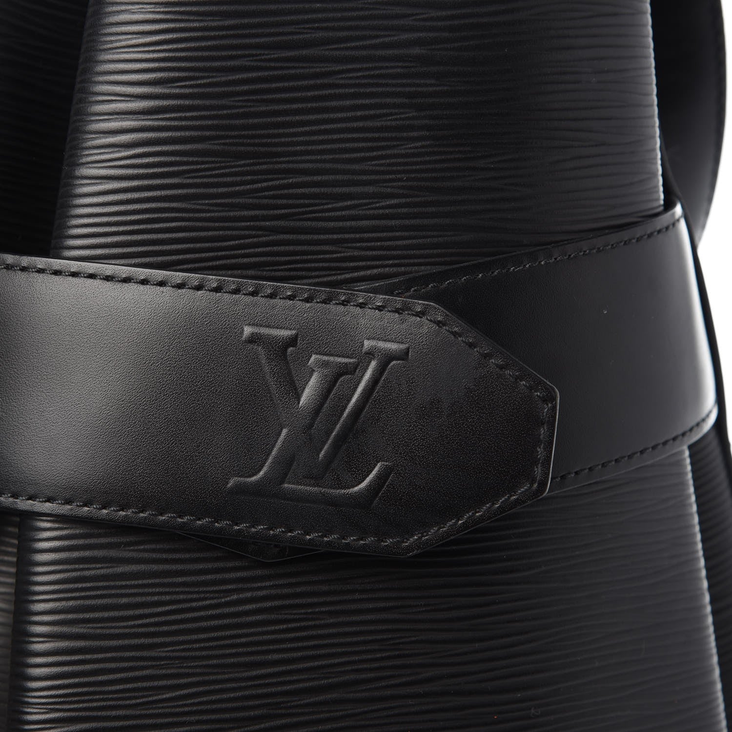 Louis Vuitton Epi Sac D'Epaule Black 8 of 12
