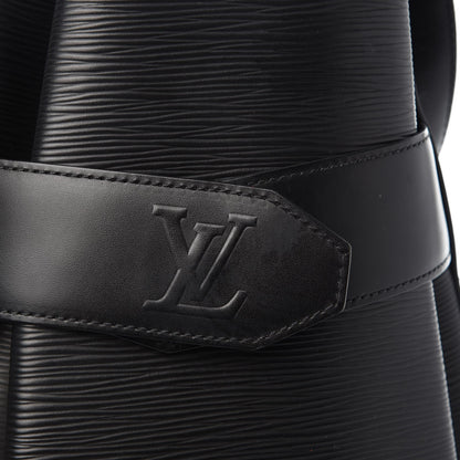 Louis Vuitton Epi Sac D'Epaule Black 8 of 12