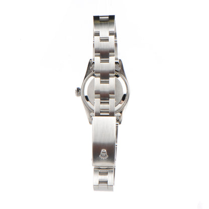 Rolex Stainless Steel 24mm Oyster Perpetual Watch Pink 76080 3 of 6