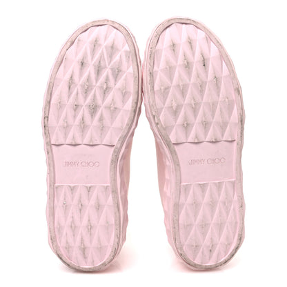 Jimmy Choo Nappa Diamond Light Platform Sneakers 39.5 Powder Pink 7 of 10