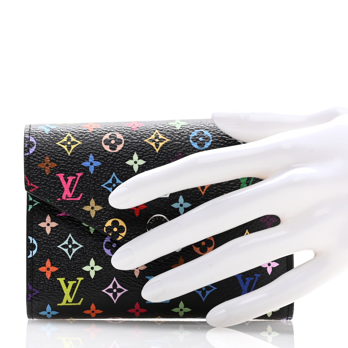 LV X TM Monogram Multicolor Victorine Wallet Black