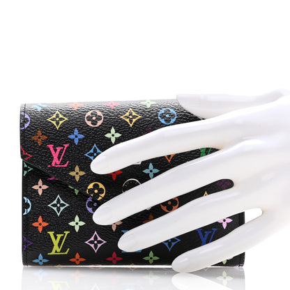 Louis Vuitton LV X TM Monogram Multicolor Victorine Wallet Black 2 of 7