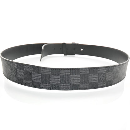 Louis Vuitton Damier Graphite LV Initiales Belt 95 38 2 of 6