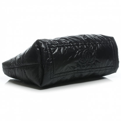 Chanel Nylon Coco Cocoon Medium Reversible Tote Black 4 of 7