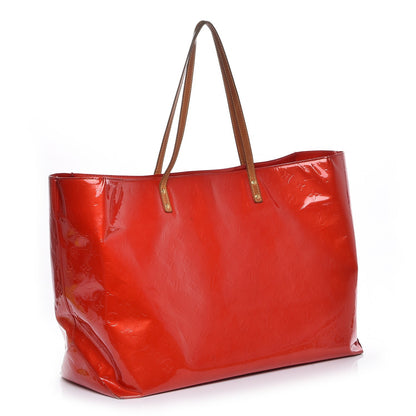 Louis Vuitton Vernis Reade GM Rouge 3 of 13