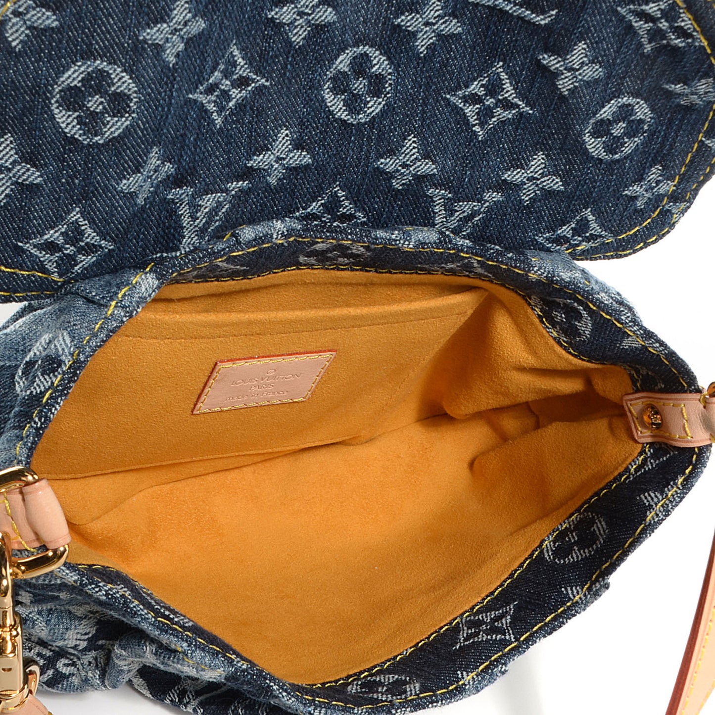 Denim Raye Mini Pleaty