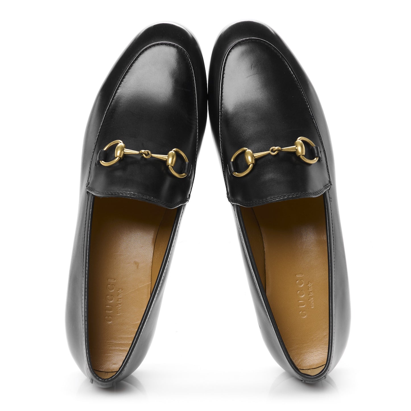 Calfskin Womens Jordaan Loafers 36.5 Black