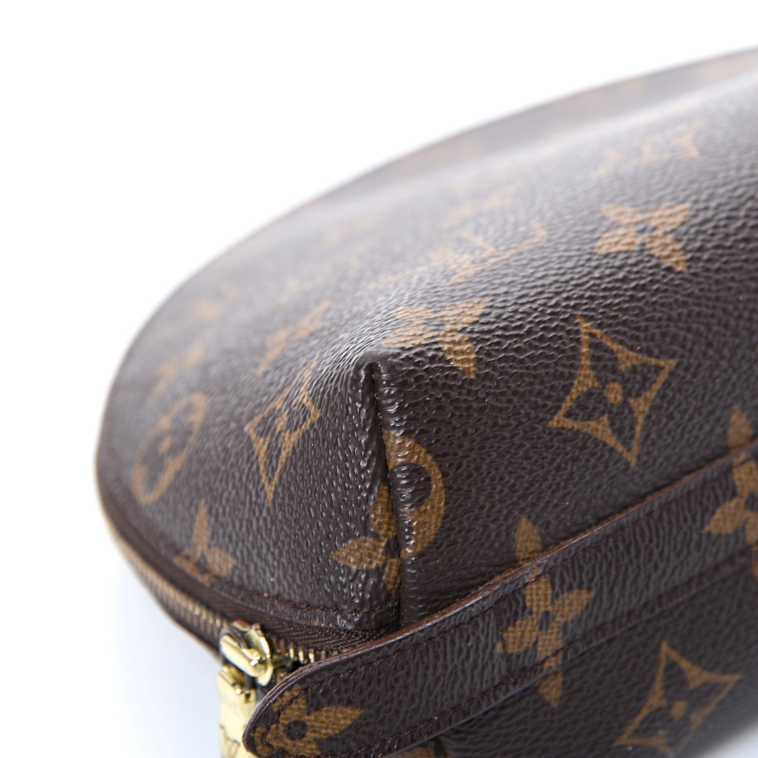 Louis Vuitton Monogram Trousse Demi Ronde 10 of 13