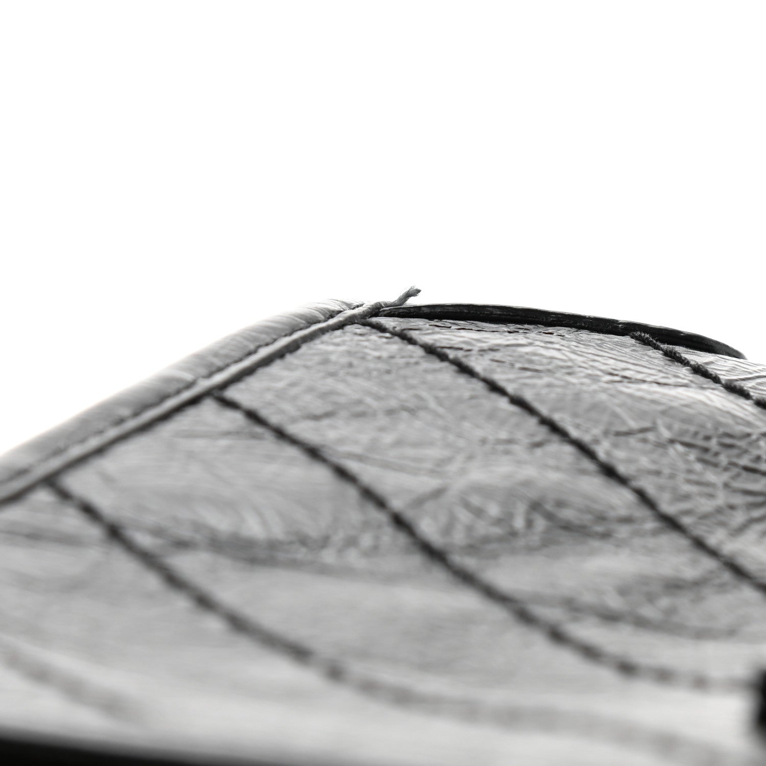 Saint Laurent Crinkled Calfskin Matelasse Monogram Niki Chain Wallet Black 10 of 10