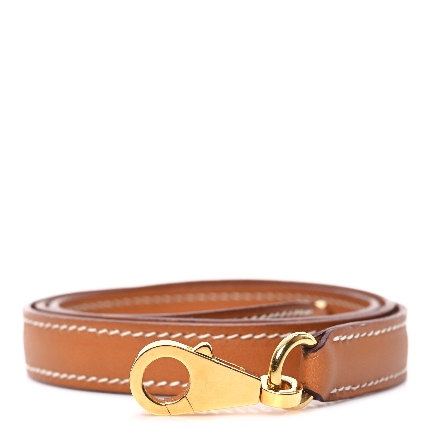 Hermes Vache Natural Kelly Shoulder Strap 1 of 3