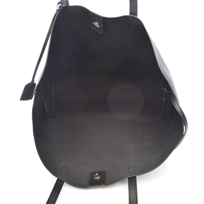 Saint Laurent Calfskin Large Shopping Tote Black 6 of 11