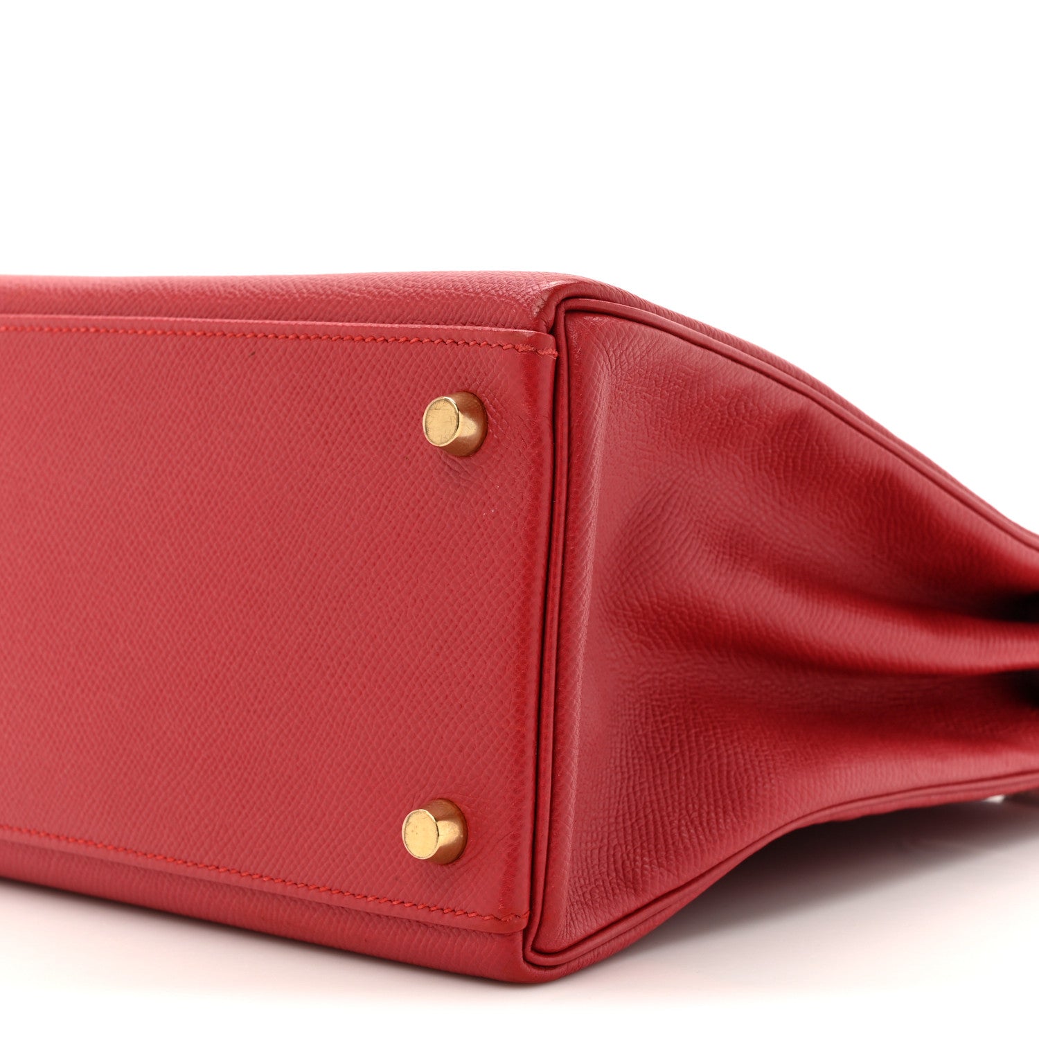 Hermes Epsom Kelly Retourne 32 Rouge Vif 9 of 12