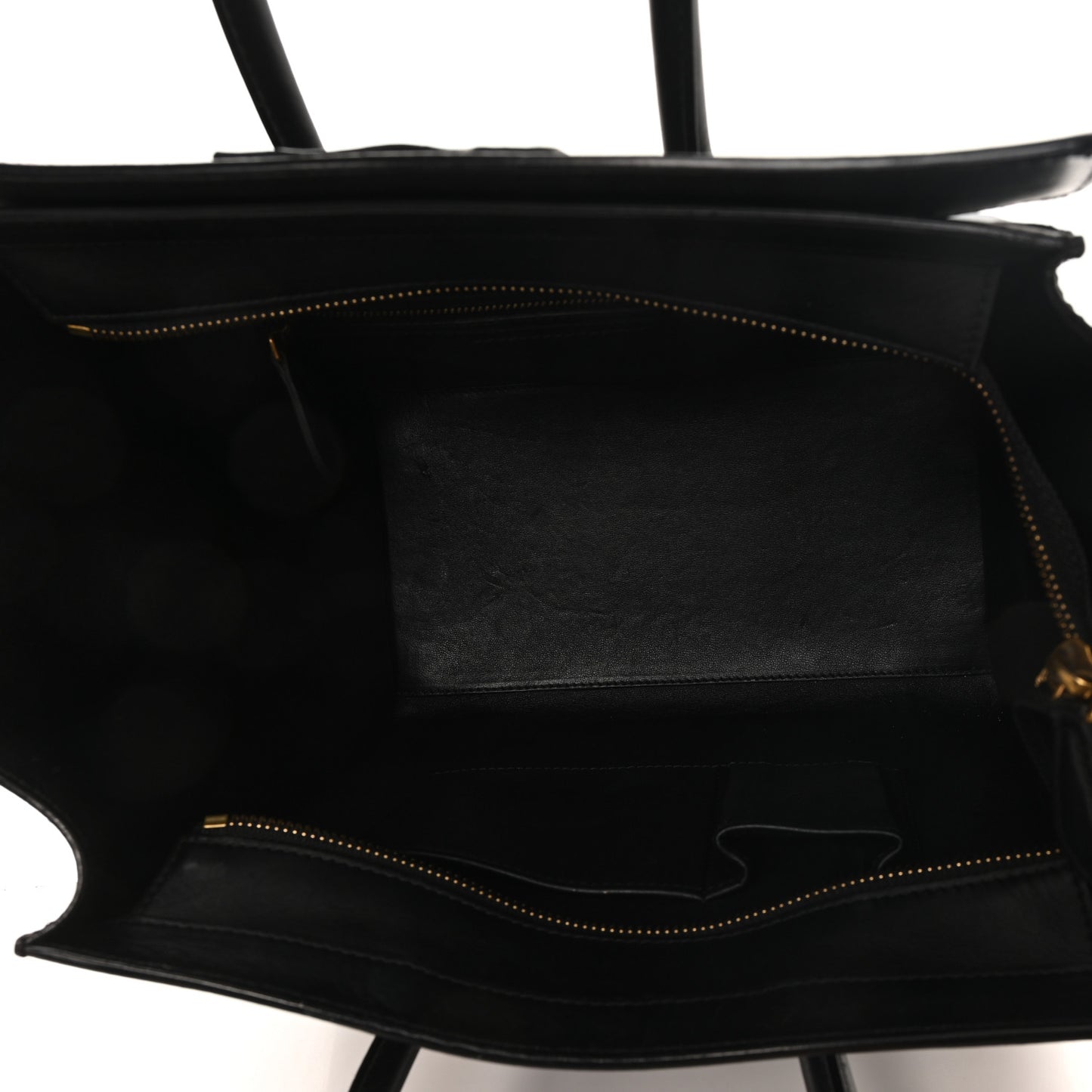 Smooth Calfskin Mini Luggage Black