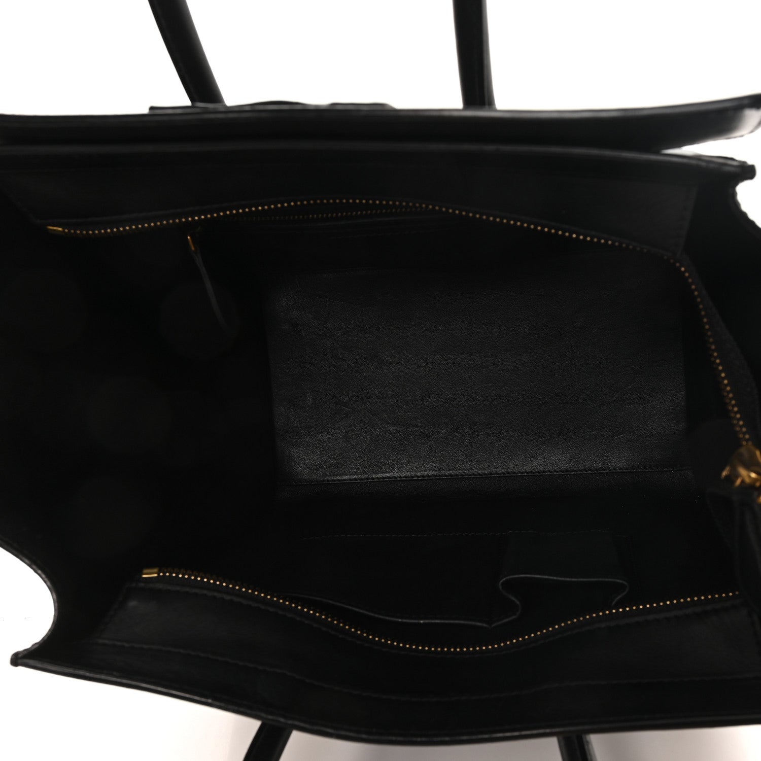 Celine Smooth Calfskin Mini Luggage Black 4 of 11