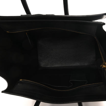 Celine Smooth Calfskin Mini Luggage Black 4 of 11