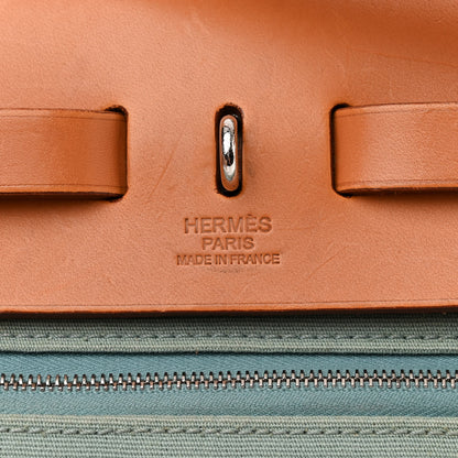 Hermes Vache Hunter Toile Herbag Zip 31 PM 7 of 14