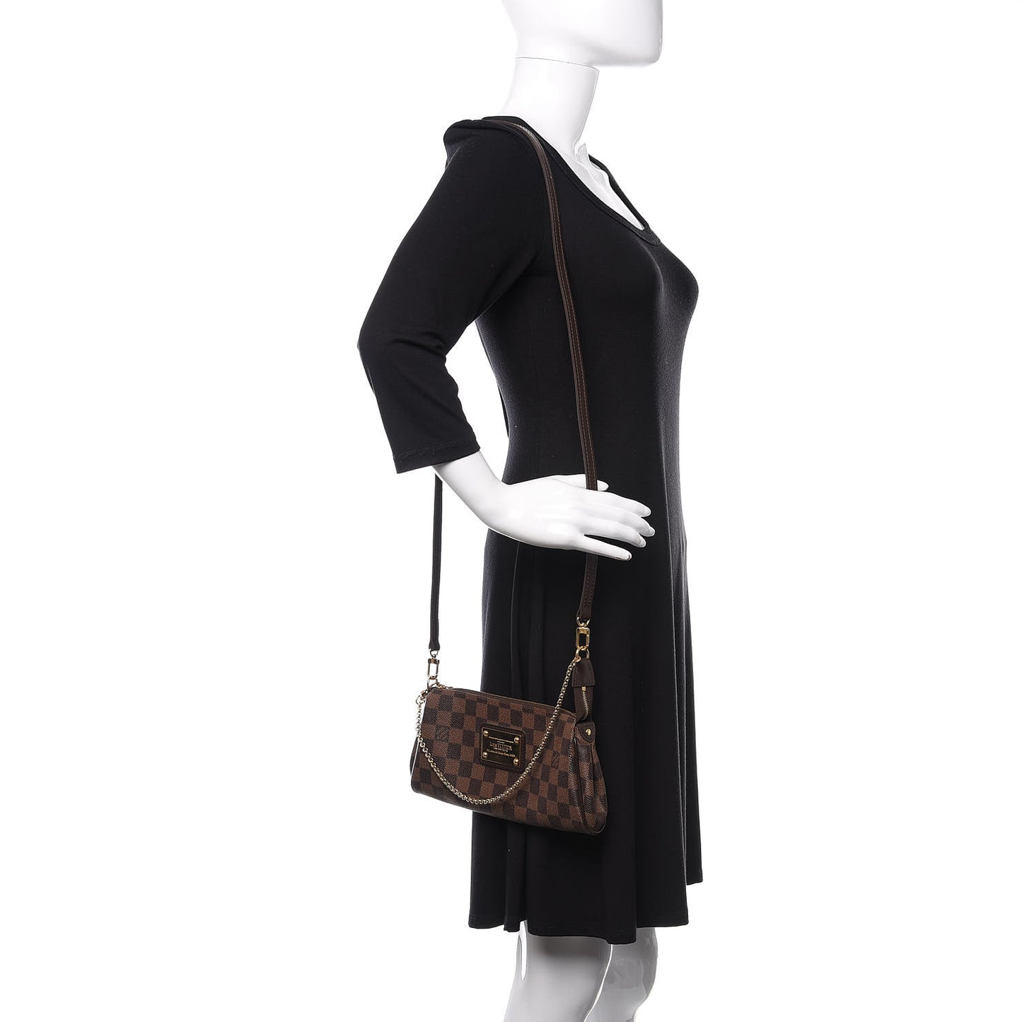 Damier Ebene Eva Clutch