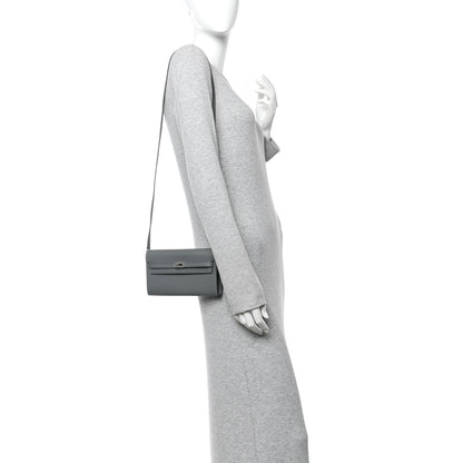 Hermes Evercolor Kelly Wallet To Go Vert Amande 2 of 10