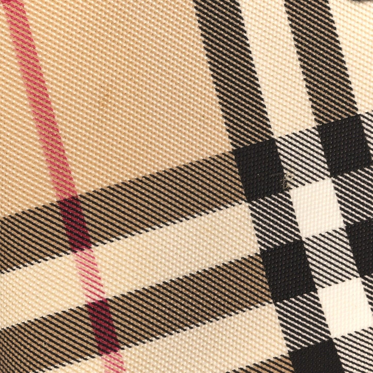 Vintage Check Shoulder Bag Black
