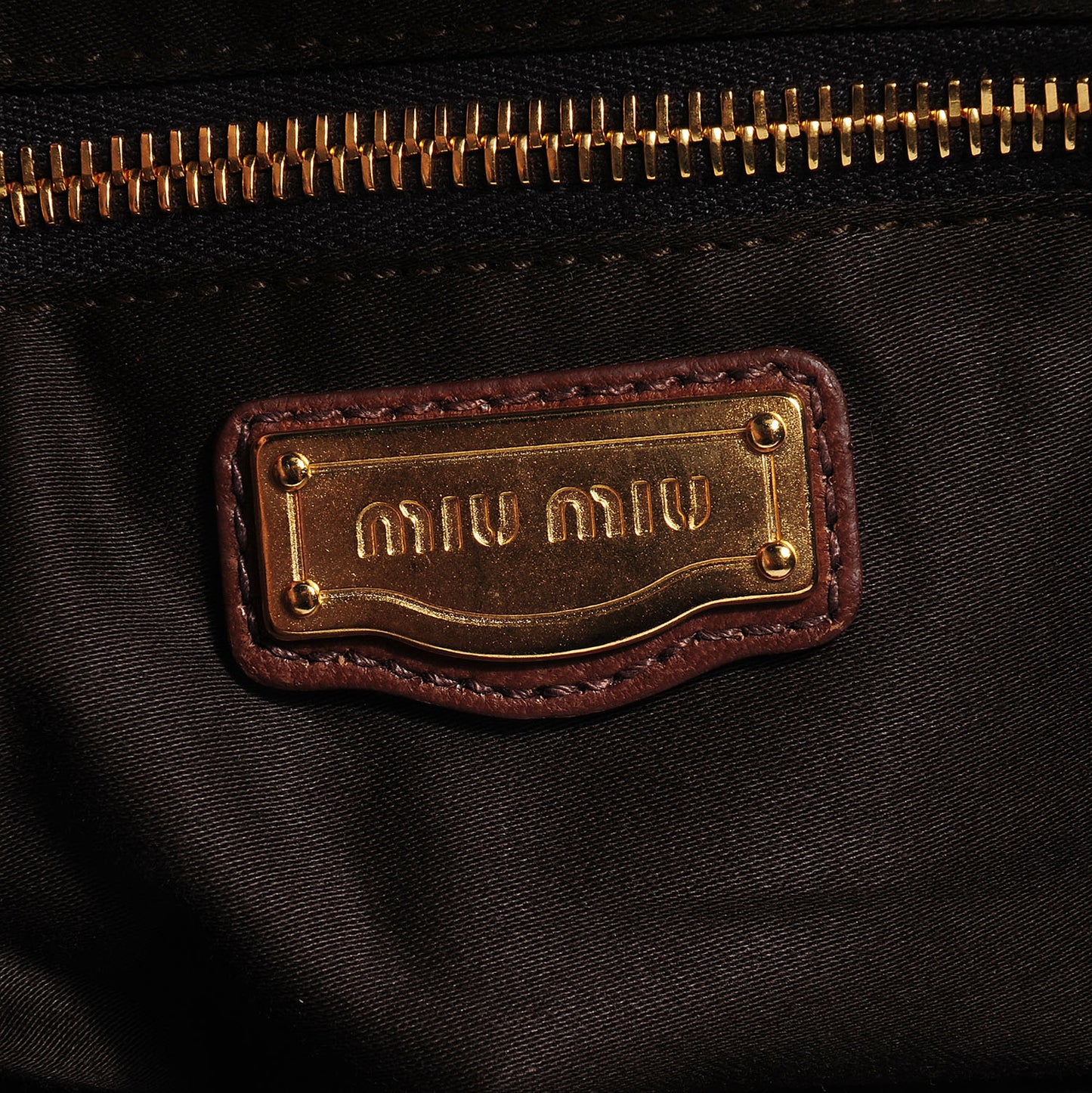 Leather Matelasse Coffer Noce