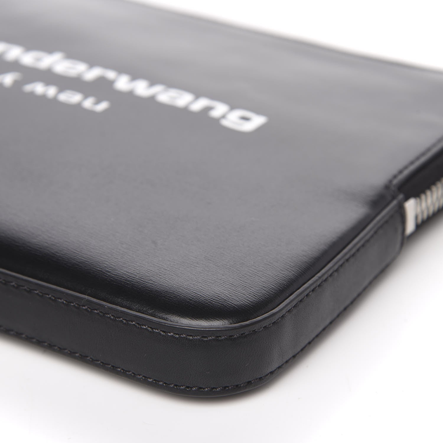 Alexander Wang Grained Calfskin Scout Clutch Black 10 of 10