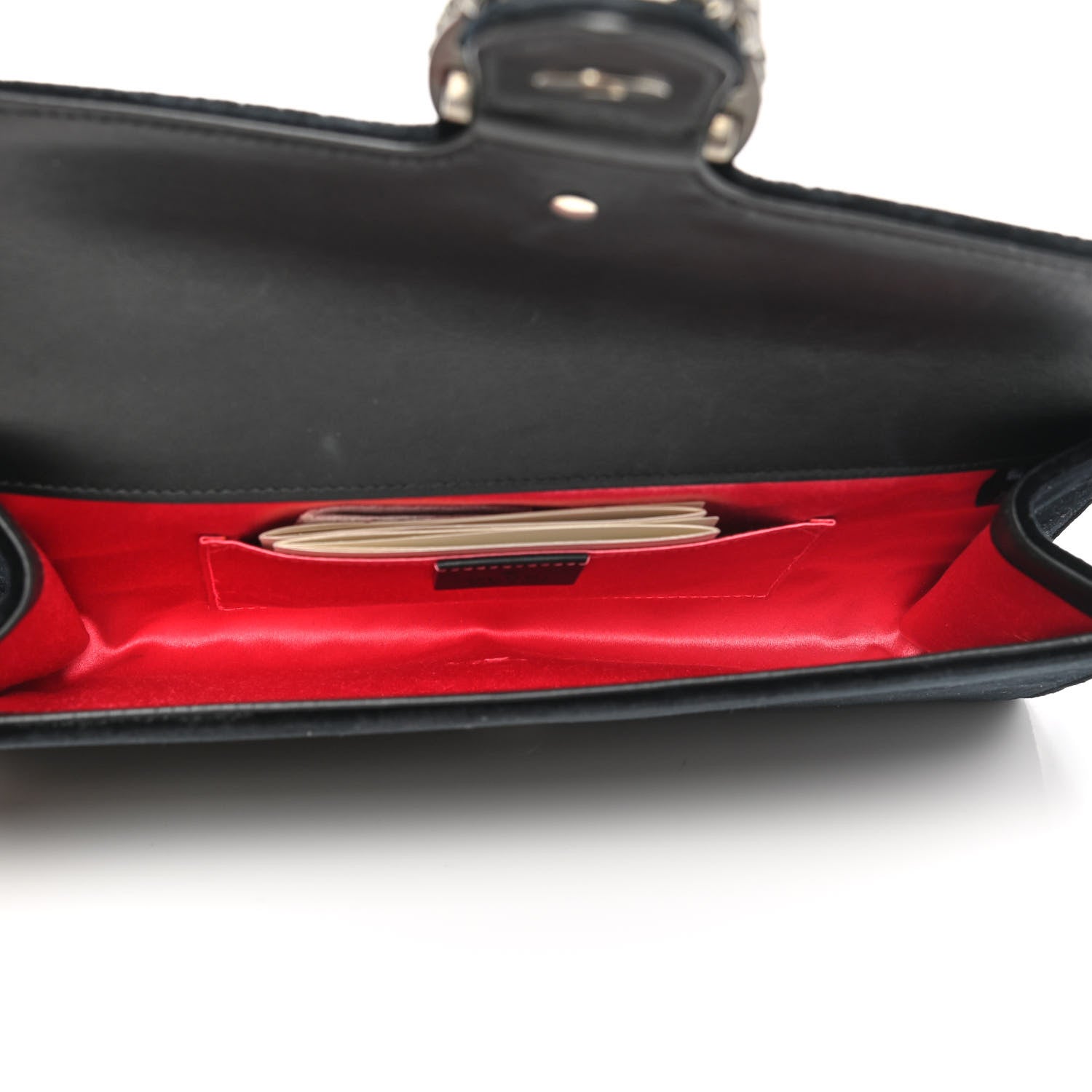 Gucci Velvet Dionysus Clutch Black 5 of 14