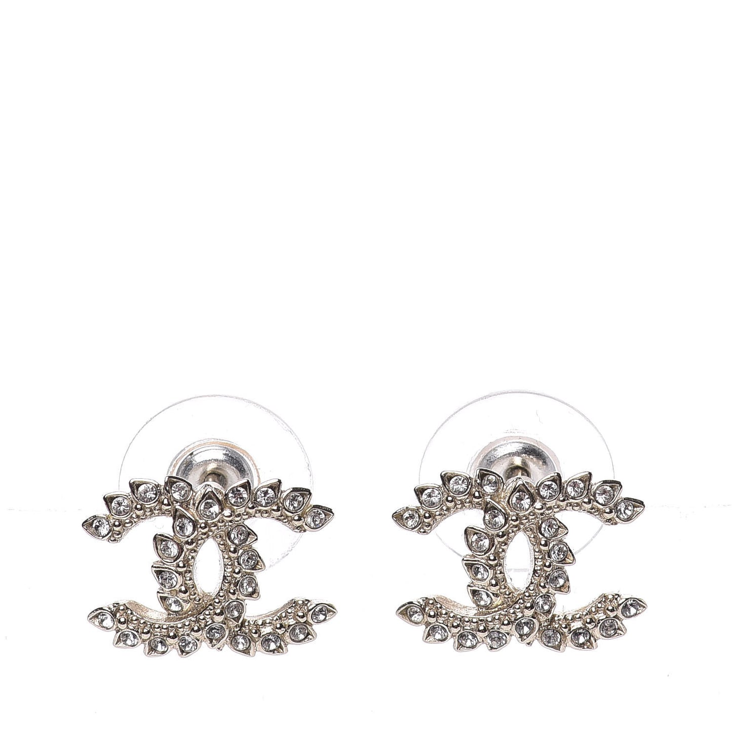 Strass Crystal Dazzling Wheat CC Earrings Gold