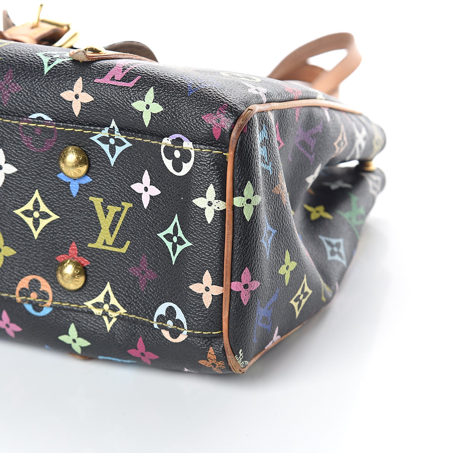 Louis Vuitton Monogram Multicolor Aurelia MM Black 10 of 10