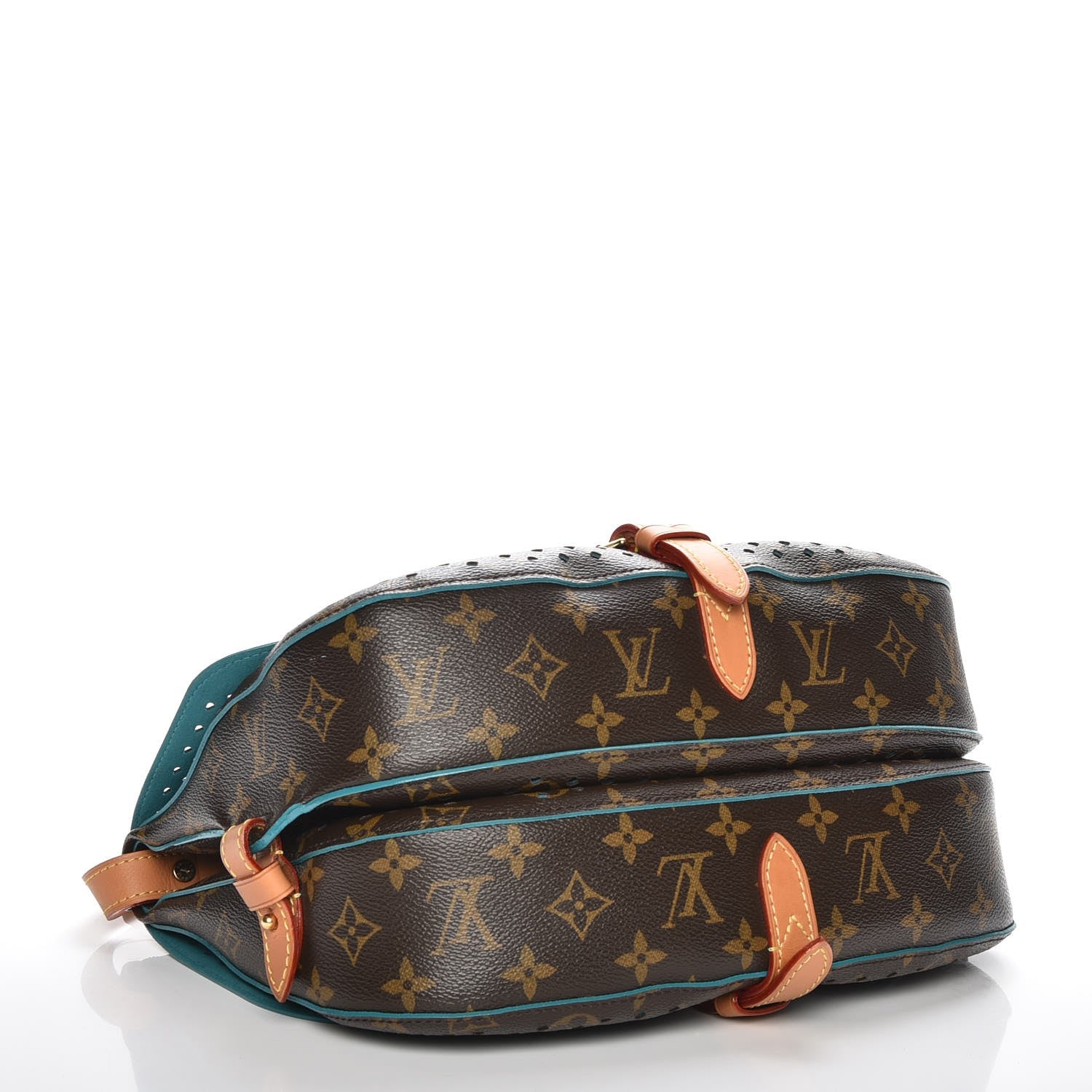 Louis Vuitton Monogram SC Flore Saumur Teal 4 of 8