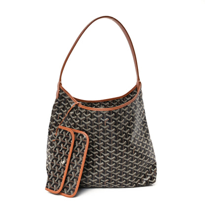 Goyard Goyardine Boheme Hobo Black Gold 3 of 11