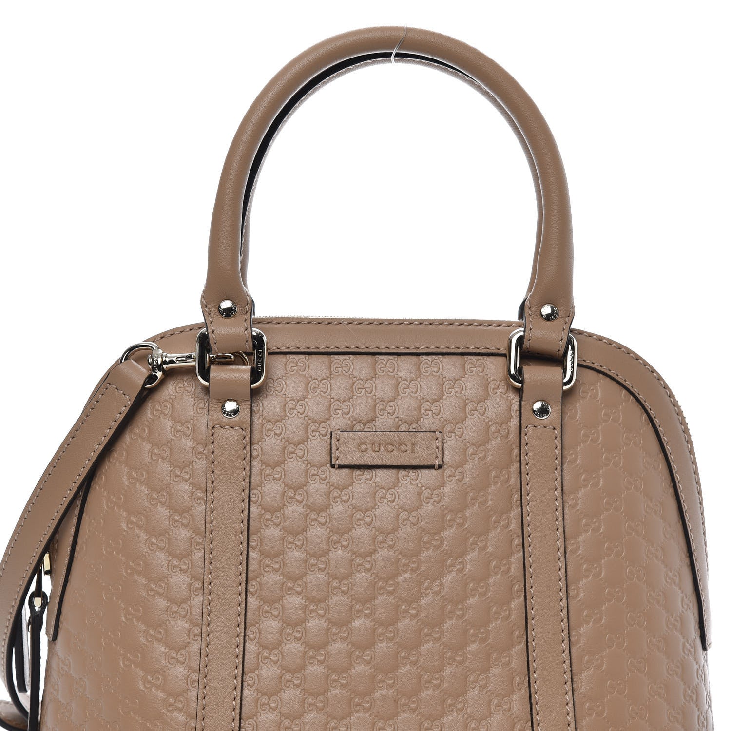 Gucci Soft Microguccissima Mini Dome Bag Camelia 11 of 11