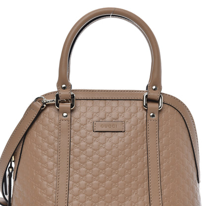 Gucci Soft Microguccissima Mini Dome Bag Camelia 11 of 11