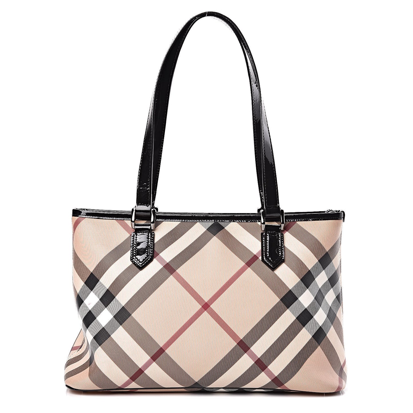Supernova Check Regent Tote Black