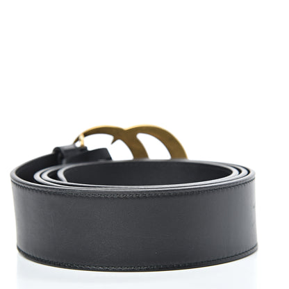 Gucci Calfskin Double G 40mm Belt 95 38 Black 3 of 8